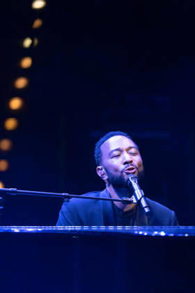 John Legend At Cavea dell Auditorium Parco della Musica Ennio Morricone - Rome John Legend performs live in Rome at the Cavea dell Auditorium Parco della Musica Ennio Morricone during his A Night of Songs & Stories tour 2026 in Rome, Italy on July 2, 2026. Photo by Andrea Bracaglia ABACAPRESS.COM Rome Italy Italy  Copyright: xBracagliaxAndrea ABACAx