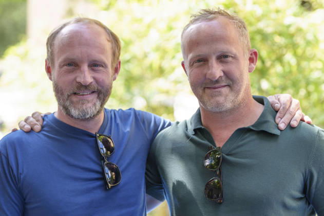 Florian Brückner und Maximilian Brückner beim Empfang des FilmFernsehFonds Bayern auf dem 43. Filmfest München 2026 auf der Praterinsel. München, 02.07.2026