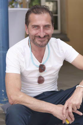 Tim Seyfi beim Empfang des FilmFernsehFonds Bayern auf dem 43. Filmfest München 2026 auf der Praterinsel. München, 02.07.2026