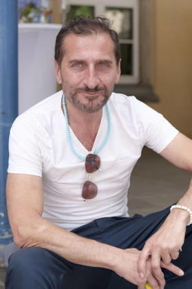 Tim Seyfi beim Empfang des FilmFernsehFonds Bayern auf dem 43. Filmfest München 2026 auf der Praterinsel. München, 02.07.2026
