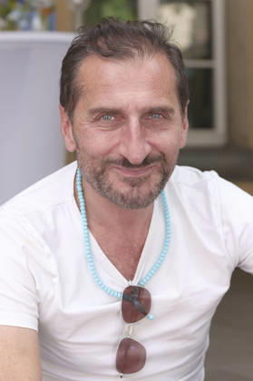 Tim Seyfi beim Empfang des FilmFernsehFonds Bayern auf dem 43. Filmfest München 2026 auf der Praterinsel. München, 02.07.2026