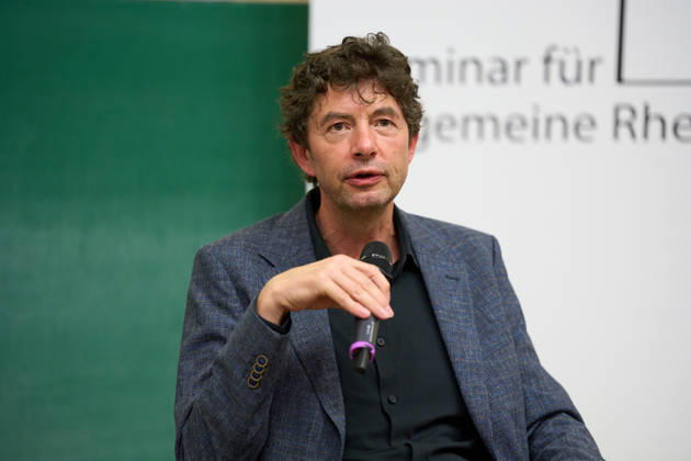 Tuebingen Christian Drosten erhaelt Auszeichnung Rede des Jahres 2025 der Universitaet Tübingen. Tuebingen 02.07.2026 Christian Drosten im Audimax, Neue Aula Tuebingen, 02.07.2026 Copyright: xEibner-Pressefoto ThomasxDingesx EP_TDS