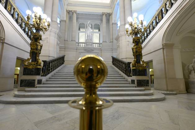Reopening of the Royal Palace in Brussels Following Renovation BRUSSELS, BELGIUM - JULY 03 : reopening of the Royal Palace in Brussels following renovation pictured after on July 03, 2026 in Brussels, Belgium, 03 07 2026 Brussels Belgium  Copyright: xPhilipxReynaersx
