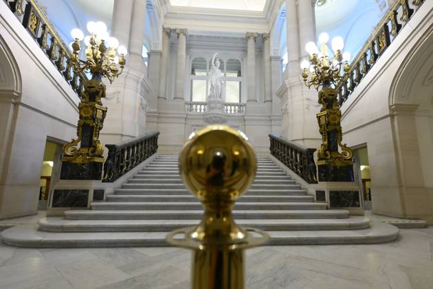 Reopening of the Royal Palace in Brussels Following Renovation BRUSSELS, BELGIUM - JULY 03 : reopening of the Royal Palace in Brussels following renovation pictured after on July 03, 2026 in Brussels, Belgium, 03 07 2026 Brussels Belgium  Copyright: xPhilipxReynaersx