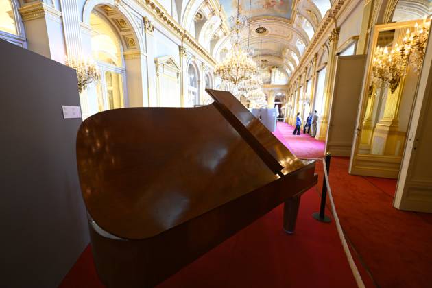 Reopening of the Royal Palace in Brussels Following Renovation BRUSSELS, BELGIUM - JULY 03 : reopening of the Royal Palace in Brussels following renovation pictured after on July 03, 2026 in Brussels, Belgium, 03 07 2026 Brussels Belgium  Copyright: xPhilipxReynaersx
