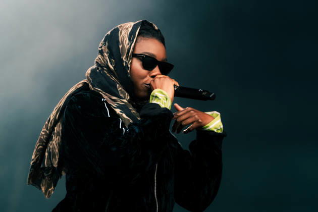 Little Simz live at Roskilde Festival 2026 Roskilde, Denmark. 02nd, July 2026. The English rapper and lyricist Little Simz performs a live concert during the Danish music festival Roskilde Festival 2026 in Roskilde. Denmark, Roskilde  Copyright: xGonzalesxPhoto MathiasxKristensenx