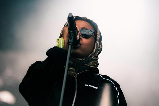 Little Simz live at Roskilde Festival 2026 Roskilde, Denmark. 02nd, July 2026. The English rapper and lyricist Little Simz performs a live concert during the Danish music festival Roskilde Festival 2026 in Roskilde. Denmark, Roskilde  Copyright: xGonzalesxPhoto MathiasxKristensenx