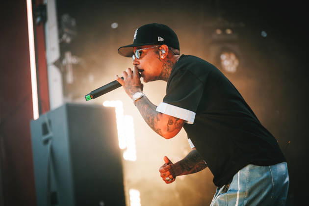 KWN live at Roskilde Festival 2026 Roskilde, Denmark. 02nd, July 2026. The British singer, songwriter and rapper KWN performs a live concert during Danish music festival Roskilde Festival 2026 in Roskilde. Denmark, Roskilde  Copyright: xGonzalesxPhoto ChristianxHjorthx