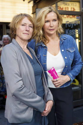 Corinna Harfouch und Veronica Ferres bei der Premiere des Kinofilms Kalter Hund auf dem 43. Filmfest München 2026 in den City-Atelier Kinos. München, 02.07.2026