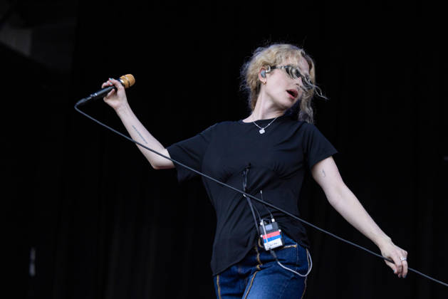 July 2, 2026, Milwaukee, Wisconsin, U.S: Musician BLONDSHELL (SABRINA MAE TEITELBAUM) during the Summerfest Music Festival in Milwaukee, Wisconsin Milwaukee U.S  - ZUMAs135 20260702_zap_s135_033 Copyright: xDanielxDeSloverx