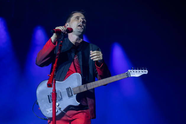 July 2, 2026, Milwaukee, Wisconsin, U.S: MATT BELLAMY of Muse during the opening night of The Wow! Signal Tour at Summerfest Music Festival in Milwaukee, Wisconsin Milwaukee U.S  - ZUMAs135 20260702_zap_s135_039 Copyright: xDanielxDeSloverx