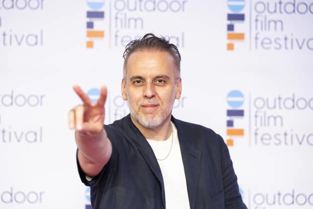 July 2, 2026, San Valentino Torio, Salerno, Italy: Giuliano Squitieri, founder of the Outdoor Film Festival, attends the photocall during the Outdoor Film Festival 2026 in San Valentino Torio, Salerno, Italy, on July 2, 2026. San Valentino Torio Italy - ZUMAl175 20260702_zip_l175_004 Copyright: xFrancescoxLucianox
