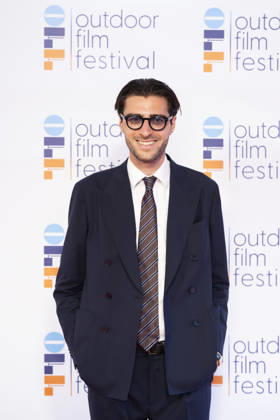 July 2, 2026, San Valentino Torio, Salerno, Italy: Giuliano Squitieri, founder of the Outdoor Film Festival, attends the photocall during the Outdoor Film Festival 2026 in San Valentino Torio, Salerno, Italy, on July 2, 2026. San Valentino Torio Italy - ZUMAl175 20260702_zip_l175_006 Copyright: xFrancescoxLucianox