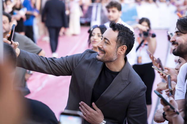 July 2, 2026, San Valentino Torio, Salerno, Italy: Ciro Priello of The Jackal signs autographs during the Outdoor Film Festival 2026 in San Valentino Torio, Salerno, Italy, on July 2, 2026. San Valentino Torio Italy - ZUMAl175 20260702_zip_l175_051 Copyright: xFrancescoxLucianox