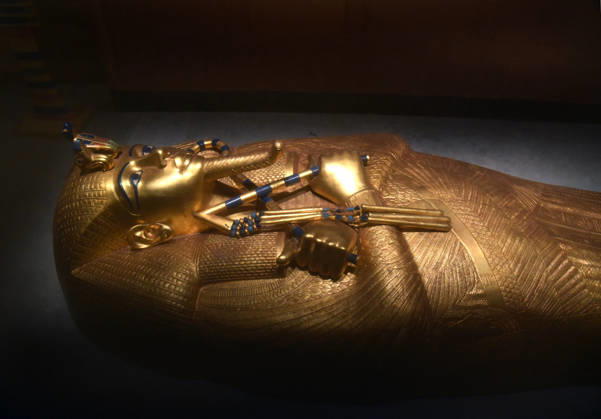 Toutankhamon Exhibition - Paris Toutankhamon, Reconstition spectacular his tomb and his treasures of Pharaon at Porte du Versailles in Paris, France on July 2, 2026. Photo by Alain Apaydin ABACAPRESS.COM Paris Ile-de-France France  Copyright: xApaydinxAlain ABACAx