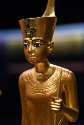 Toutankhamon Reconstruction Spectacular At Porte du Versailles - Paris Toutankhamon, Reconstition spectacular his tomb and his treasures of Pharaon at Porte du Versailles in Paris, France on July 2, 2026. Photo by Alain Apaydin ABACAPRESS.COM Paris Ile-de-France France  Copyright: xApaydinxAlain ABACAx