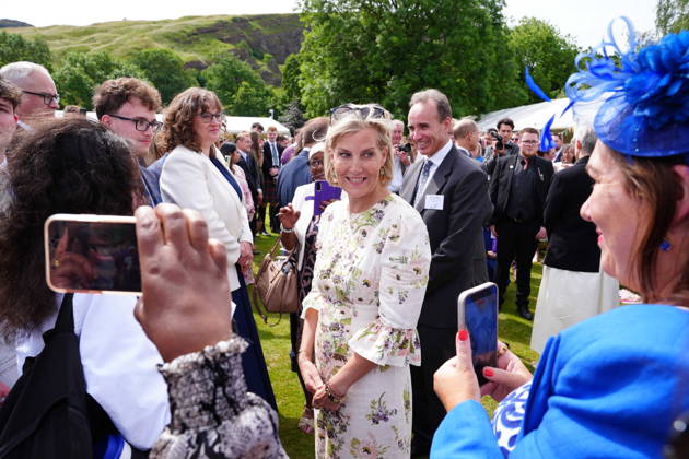 Gold Award celebrations at Palace of Holyroodhouse The Duchess of Edinburgh poses for a photo as The Duke of Edinburgh hosts young people from across Scotland and the north of England for the Gold Award celebrations for the Duke of Edinburgh s Award, at Palace of Holyroodhouse in Edinburgh. Picture date: Friday July 3, 2026., Credit:Avalon.red PA ROTA - B68 Avalon UK, Edinburgh Copyright: xAvalon.redx xPAxROTAx-xB68x xAvalonx 1114129928