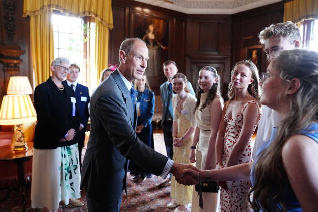 Gold Award celebrations at Palace of Holyroodhouse The Duke of Edinburgh hosting young people from across Scotland and the north of England for the Gold Award celebrations for the Duke of Edinburgh s Award, at Palace of Holyroodhouse in Edinburgh. Picture date: Friday July 3, 2026., Credit:Avalon.red PA ROTA - B68 Avalon UK, Edinburgh Copyright: xAvalon.redx xPAxROTAx-xB68x xAvalonx 1114129992