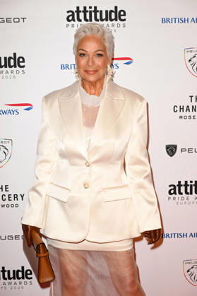 Celebrities attending the Attitude Pride Awards at The Chancery Rosewood in central London Featuring: Denise Welsh Where: London, United Kingdom When: 03 Jul 2026 Credit: Cover Images EDITORIAL USE ONLY. NOT FOR USE BY NEWSPAPERS BASED IN THE UK. Copyright: xx coverimg55826414