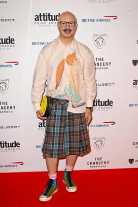 Celebrities attending the Attitude Pride Awards at The Chancery Rosewood in central London Featuring: Dominic Skinner Where: London, United Kingdom When: 03 Jul 2026 Credit: Cover Images EDITORIAL USE ONLY. NOT FOR USE BY NEWSPAPERS BASED IN THE UK. Copyright: xx coverimg55826383
