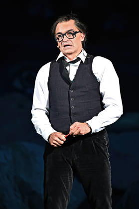 Bad Hersfelder Festspiele - Lysistrata . Schauspieler Bijan Zamani während der Fotoprobe zur Inszenierung Lysistrata im Rahmen der Bad Hersfelder Festspiele am 02.07.2026 in der Stiftsruine Bad Hersfeld. 20260702MWI132727