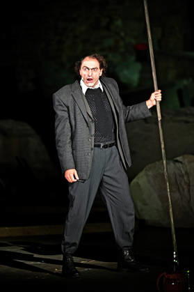 Bad Hersfelder Festspiele - Lysistrata . Schauspieler Jörg Thieme während der Fotoprobe zur Inszenierung Lysistrata im Rahmen der Bad Hersfelder Festspiele am 02.07.2026 in der Stiftsruine Bad Hersfeld. 20260702MWI132755