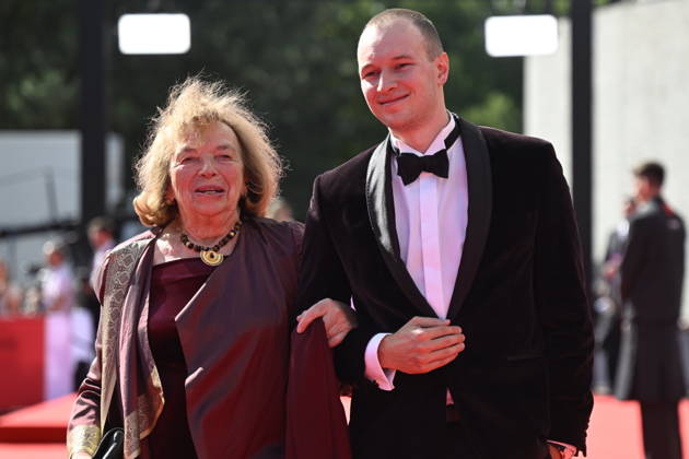 Former First Lady and economist Livia Klausova, left, arrives at the opening of the 60th Karlovy Vary International Film Festival, on June 3, 2026, in Karlovy Vary, Czech Republic. (CTKxPhoto KaterinaxSulova) CTKPhotoP2026070306289  CTKPhotoP2026070306289