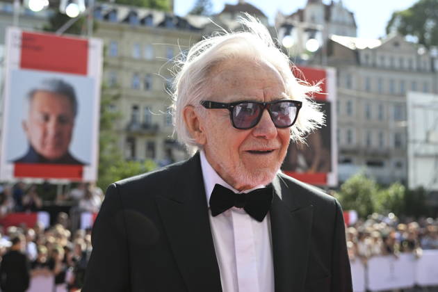 American actor Harvey Keitel arrives at the opening of the 60th Karlovy Vary International Film Festival, on June 3, 2026, in Karlovy Vary, Czech Republic. (CTKxPhoto KaterinaxSulova) CTKPhotoP2026070306637  CTKPhotoP2026070306637