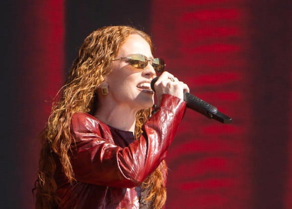 Jess Glynne performs during BST Hyde Park at Hyde Park in London, England. UK. Friday 3rd July 2026. Copyright: xJamesxWarrenx JESS GLYNNE - BST HYDE PARK5