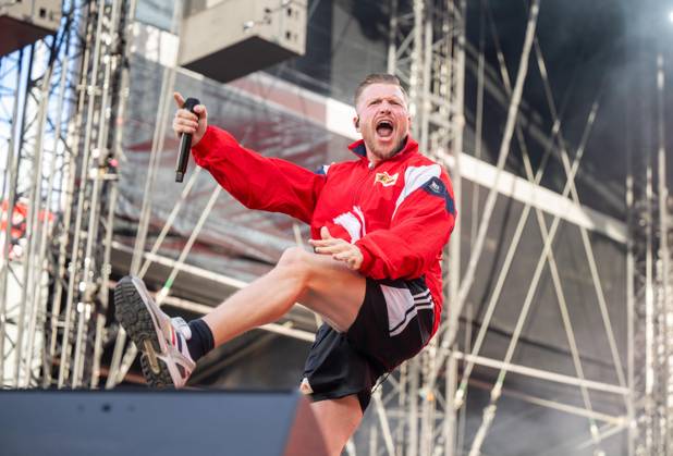 Fußballkultur, Saison 2026 2027, Das Konzert, Rapper Finch im Stadion An der Alten Försterei, Finchis Heimspiel, im Bild: Finch, 03.07. 2026, Copyright: xMatthiasxKochx