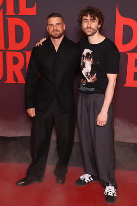Evil Dead Burn Premiere - Paris Sebastien Vanicek and Florent Bernard attends the Evil Dead Burn Paris Premiere at Grand Rex on July 03, 2026 in Paris, France. Photo by Jerome Domine ABACAPRESS.COM Paris France  Copyright: xDominexJerome ABACAx