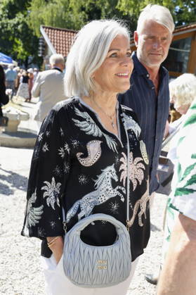 Saskia Greipl Charity Sommerfest 2026 Birgit Schrowange und Frank Spothelfer beim Greipl Charity Sommerfest zugunsten von LichtBlick Seniorenhilfe e.V. im Prof. Erich Greipl Stadion. Ismaning, 03.07.2026 Ismanin b.München Stadion Ismaning Bayern D Copyright: xAgenturxMatthiasxWehnertx xReinhardxZichyx