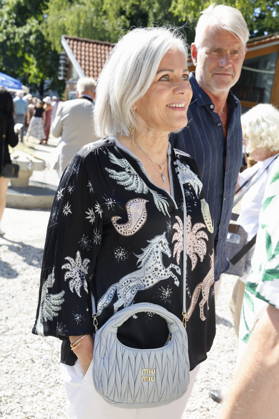 Saskia Greipl Charity Sommerfest 2026 Birgit Schrowange und Frank Spothelfer beim Greipl Charity Sommerfest zugunsten von LichtBlick Seniorenhilfe e.V. im Prof. Erich Greipl Stadion. Ismaning, 03.07.2026 Ismanin b.München Stadion Ismaning Bayern D Copyright: xAgenturxMatthiasxWehnertx xReinhardxZichyx