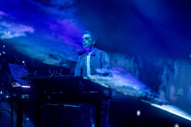 Jean Michel Jarre Concert at Noches del Botánico French electronic music composer and performer Jean Michel Jarre during a performance at the Noches del Botánico festival on July 3, 2026, in Madrid, Spain. This French artist, a pioneer of electronic music, is known for his songs Oxygène Part IV, Équinoxe Part IV, Magnetic Fields Part II, and Fourth Rendez-Vous, among others. Spain  Copyright: xRicardoxRubiox 7641494