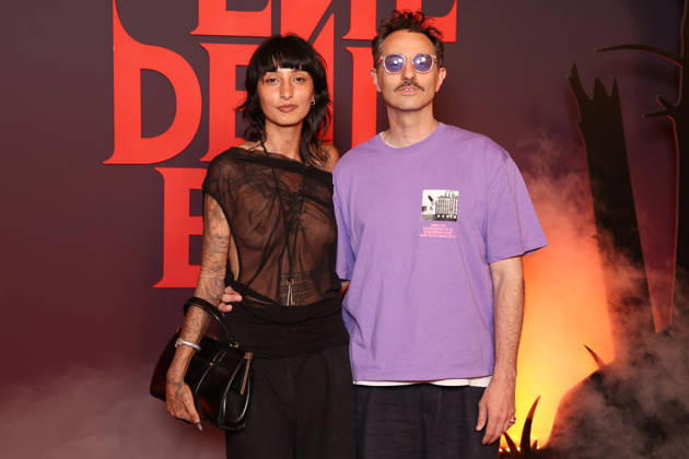 Evil Dead Burn Premiere - Paris Jean-Toussaint Bernard and his girlfriend attends the Evil Dead Burn Paris Premiere at Grand Rex on July 03, 2026 in Paris, France. Photo by Jerome Domine ABACAPRESS.COM Paris France  Copyright: xDominexJerome ABACAx