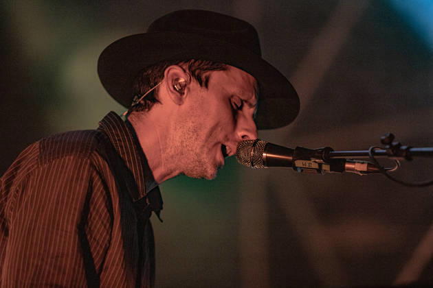 These New Puritans live at arti vive festival in Soliera, Italy - 03 July 2026 Jack Barnett of These New Puritans performs on stage during the presentation of their latest and acclaimed studio album, Crooked Wing at Piazza Lusvardi. Twins Jack and George Barnett, the founding nucleus of the British avant-garde band These New Puritans, took to the stage in Piazza Lusvardi in Soliera (MO) as one of the most anticipated headliners of the nineteenth edition of Arti Vive Festival. The cult band from Essex treated the audience to a powerful and captivating performance. Soliera Italy Copyright: xCarloxVerganix xSOPAxImagesx TNP26(11)