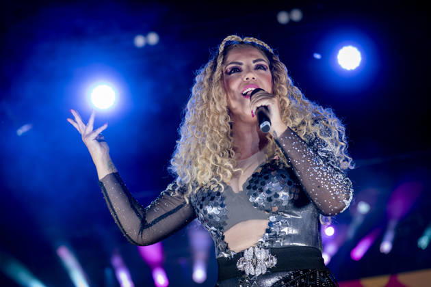 MADO Rebeca’s Campanadas de la Diversidad Celebration during the festive and advocacy event Campanadas de la Diversidad, on July 3, 2026, in Madrid, Spain. This musical event, part of the official activities of the capital’s LGBTIQ Pride festivities and held on the main stage in Plaza de Espana, features live performances and appearances by singers Natalia, María Peláe, Vicco, Soraya, and a surprise performance, as well as hosting the presentation of the Mr. Gay Spain A Pé Special Award MADRID, Spain MADRID, Spain Spain Copyright: xA.xPÃ rezxMecax 7642664