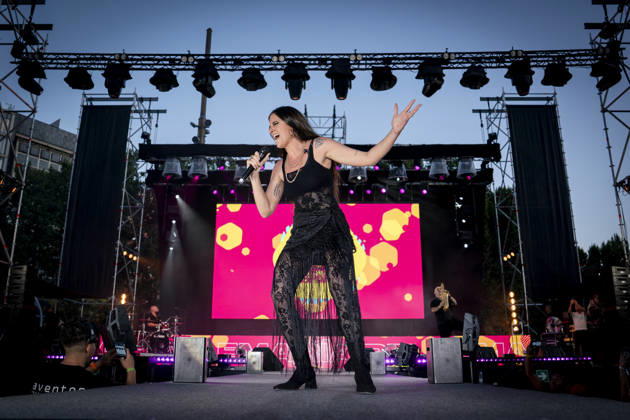 MADO María Peláe’s Campanadas de la Diversidad Celebration during the festive and advocacy event Campanadas de la Diversidad, on July 3, 2026, in Madrid, Spain. This musical event, part of the official activities of the capital’s LGBTIQ Pride festivities and held on the main stage in Plaza de Espana, features live performances and appearances by singers Natalia, María Peláe, Vicco, Soraya, and a surprise performance, as well as hosting the presentation of the Mr. Gay Spain A Pé Special Award MADRID, Spain MADRID, Spain Spain Copyright: xA.xPÃ rezxMecax 7642677
