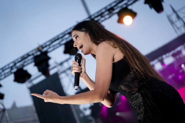 MADO María Peláe’s Campanadas de la Diversidad Celebration during the festive and advocacy event Campanadas de la Diversidad, on July 3, 2026, in Madrid, Spain. This musical event, part of the official activities of the capital’s LGBTIQ Pride festivities and held on the main stage in Plaza de Espana, features live performances and appearances by singers Natalia, María Peláe, Vicco, Soraya, and a surprise performance, as well as hosting the presentation of the Mr. Gay Spain A Pé Special Award MADRID, Spain MADRID, Spain Spain Copyright: xA.xPÃ rezxMecax 7642678