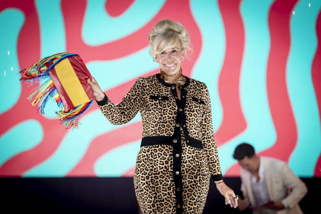 Celebration of the 19th Mr. Gay Spain Gala featuring MADO María Eizaguirre during the pageant and musical show of the 19th Mr. Gay Spain Gala, on July 3, 2026, in Madrid, Spain. The event, one of the central and most popular highlights of the capital’s official LGBTIQ Pride festival program, takes place on the main stage in Plaza de Espana to select the new national representative, combining the community’s visibility, the candidates’ stories of overcoming adversity, and live artistic performances. A Pé MADRID Spain MADRID Spain Spain  Copyright: xA.xPÃ rezxMecax 7642768