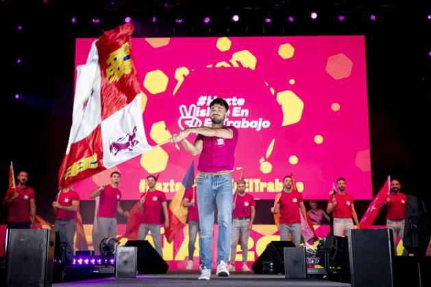 Celebration of the 19th Mr. Gay Spain Gala at MADO Víctor Manuel during the pageant and musical show for the 19th Mr. Gay Spain Gala, on July 3, 2026, in Madrid, Spain. The event—one of the central and most popular highlights of the capital’s official LGBTIQ Pride festival program—takes place on the main stage in Plaza de Espana to select the new national representative, combining the community’s visibility, the candidates’ stories of overcoming adversity, and live artistic performances. A Pé MADRID, Spain MADRID, Spain Spain  Copyright: xA.xPÃ rezxMecax 7642774