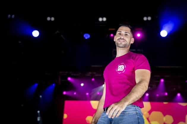 Celebration of the 19th Mr. Gay Spain Gala by MADO’s Josemi Garre during the pageant and musical show for the 19th Mr. Gay Spain Gala, on July 3, 2026, in Madrid, Spain. The event, one of the central and most popular highlights of the capital’s official LGBTIQ Pride festival program, takes place on the main stage in Plaza de Espana to select the new national representative, combining the community’s visibility, the candidates’ stories of overcoming adversity, and live artistic performances. A Pé MADRID, Spain MADRID, Spain Spain Copyright: xA.xPÃ rezxMecax 7642791