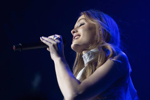 July 3, 2026, Madrid, Spain: The singer Olivia Bay performs during the Gira OT 2025 festival at the Movistar Arena in Madrid. Madrid Spain - ZUMAs197 20260703_aaa_s197_127 Copyright: xAtilanoxGarciax