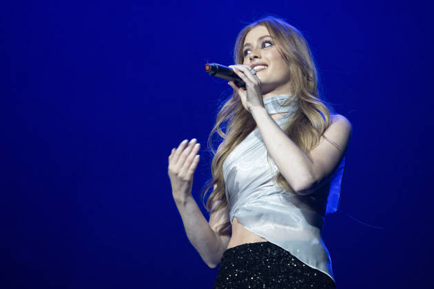 July 3, 2026, Madrid, Spain: The singer Olivia Bay performs during the Gira OT 2025 festival at the Movistar Arena in Madrid. Madrid Spain - ZUMAs197 20260703_aaa_s197_143 Copyright: xAtilanoxGarciax