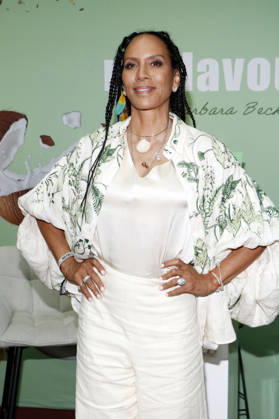 Barbara Becker beim Photocall zur Vorstellung ihrer neuen nachhaltigen Food-Marke MYFLAVOURS im Rahmen der VIP Beauty & Fashion Lounge im Hotel de Rome. Berlin, 03.07.2026