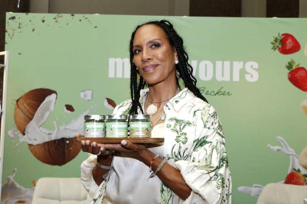 Barbara Becker beim Photocall zur Vorstellung ihrer neuen nachhaltigen Food-Marke MYFLAVOURS im Rahmen der VIP Beauty & Fashion Lounge im Hotel de Rome. Berlin, 03.07.2026