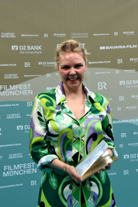 Ricarda Seifried Beste Nachwuchsschauspielerin Muenchen 04.07.2026 Hochschule fuer Fernsehen und Film 43 Filmfest Muenchen Foerderpreis Neues Deutsches Kino Bernd-Eichinger-Platz Foto Muenchen