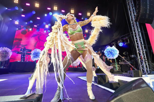 Rita Ora live bei der Eröffnung vom Sommerfestival 2026 in der Autostadt. Wolfsburg, 03.07.2026