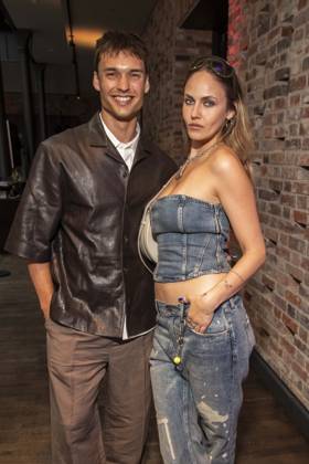 ABB NEWFACES- Arne-Carlos Boettcher und Elena Carrier zu Gast beim NEW FACES AWARD STYLE 2026 im Telegraphenamt in Berlin am 03.07.2026 Berlin Deutschland