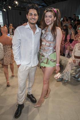 ABB HOERMANSEDER- Olcay Oezdemir und Klaudia Giez zu Gast auf der Marina Hoermanseder Runway Show Spring Summer 2027 bei der Fashion Week Berlin im Haus der Visionaere in Berlin am 03.07.2026 Berlin Deutschland